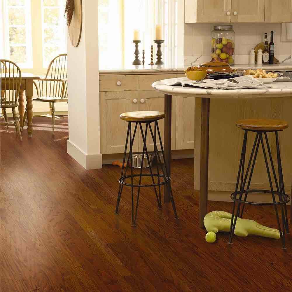 (1369 Sq Ft.) Mannington AMERICAN OAK SCRATCH RESISTANT 3/4 in. x 5 in. OLD BRONZE 17.92 AMK05OBZ1 Hardwood (BID IS PER SQ FT., LOT TOTAL IS FOR 1362 Sq Ft MSRP $17.92 Per Sq Ft.)
