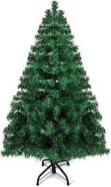 Prextex Premium 4Ft Christmas Tree w/ 320 Tips for Fullness - 4 FT Christmas Tree Small - Artificial Canadian Fir Full Bodied Small Christmas Tree 4ft w/Metal Stand, Lightweight & Easy to Assemble