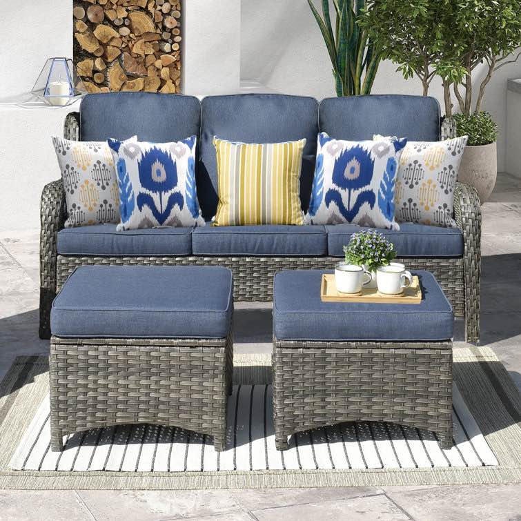 P eridot 72.83'' Outdoor Patio Sofa
