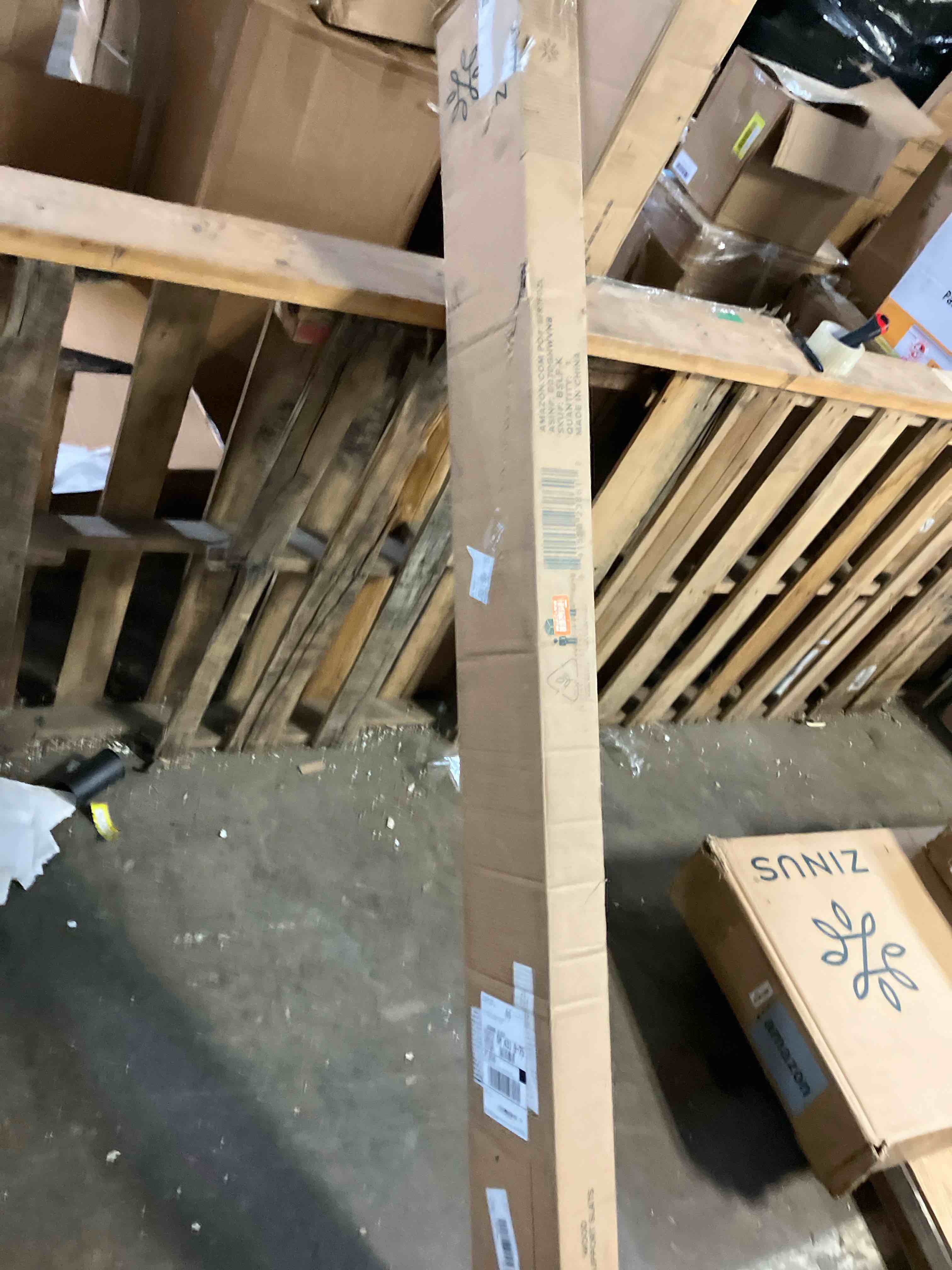 Zinus Annemarie Solid Wood Bed Support Slats / FabricCovered / Bunkie