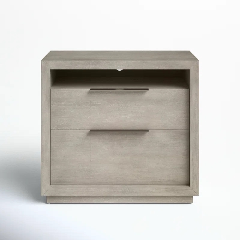 Eloise Two Drawer Nightstand