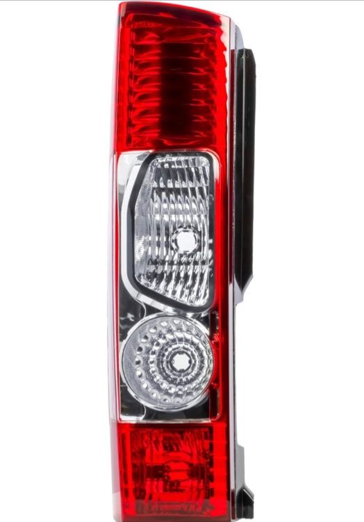 Replacement Driver Left Side Tail Light Rear Lamp Without Circuit Fit Ram Promaster 1500, 2500, 3500 from 2010-2022