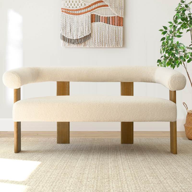 Pop Maison Maye 54'' Upholstered Solid Loveseat- Hardware included, perfect condition 