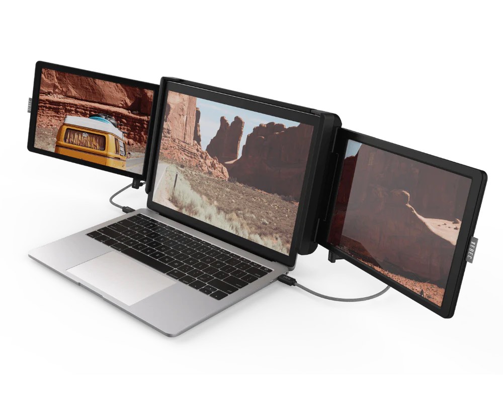 XEBEC Tri Screen 2 Portable Laptop Monitor- Brand new in box never before opened