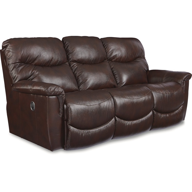 James Leather Match Reclining Sofa