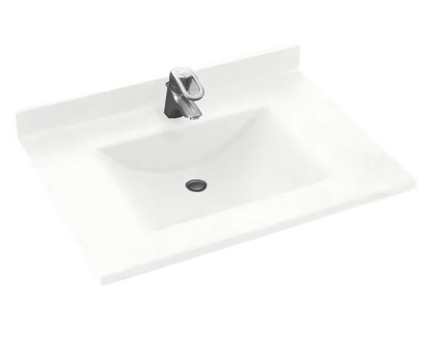 Swanstone Contour 22 X 37 Single Bowl Vanity Top - Tahiti Desert