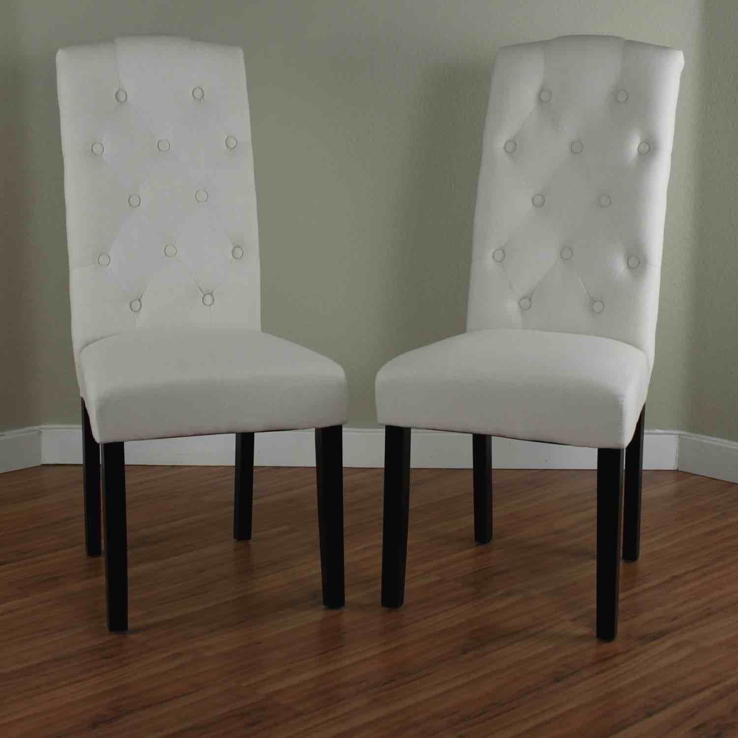 Princeton tuft lining dining chair, beige
