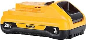 DEWALT 20-Volt Max 3-Amp Hours Power Tool Battery