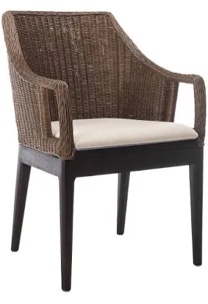 SAFAVIEH Enrico Arm Chair Brown