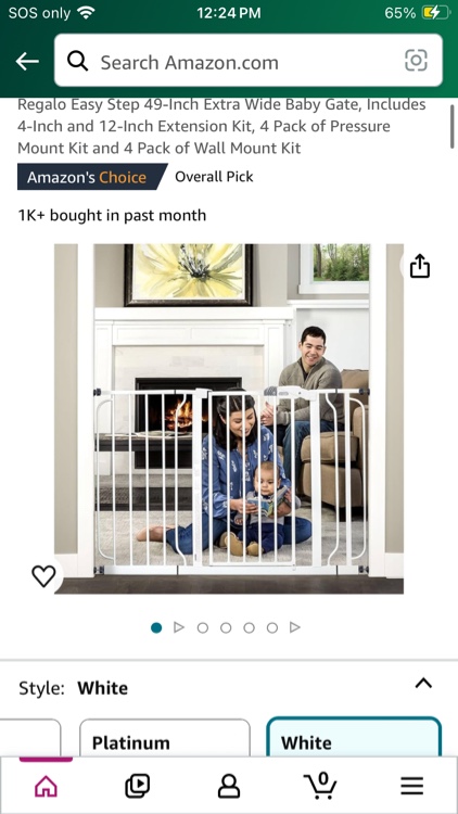 Regalo Easy Step 49-Inch Extra Wide Baby Gate, Includes 4-Inch and 12-Inch Extension Kit, Pressure Mount Kit and 4 Pack of Wall Mount Kit, 4 Count (Pack of 1)