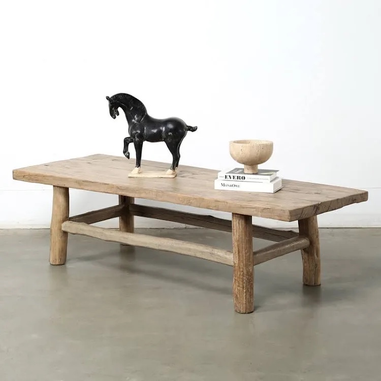 lily's living 67 inch vintage coffee table