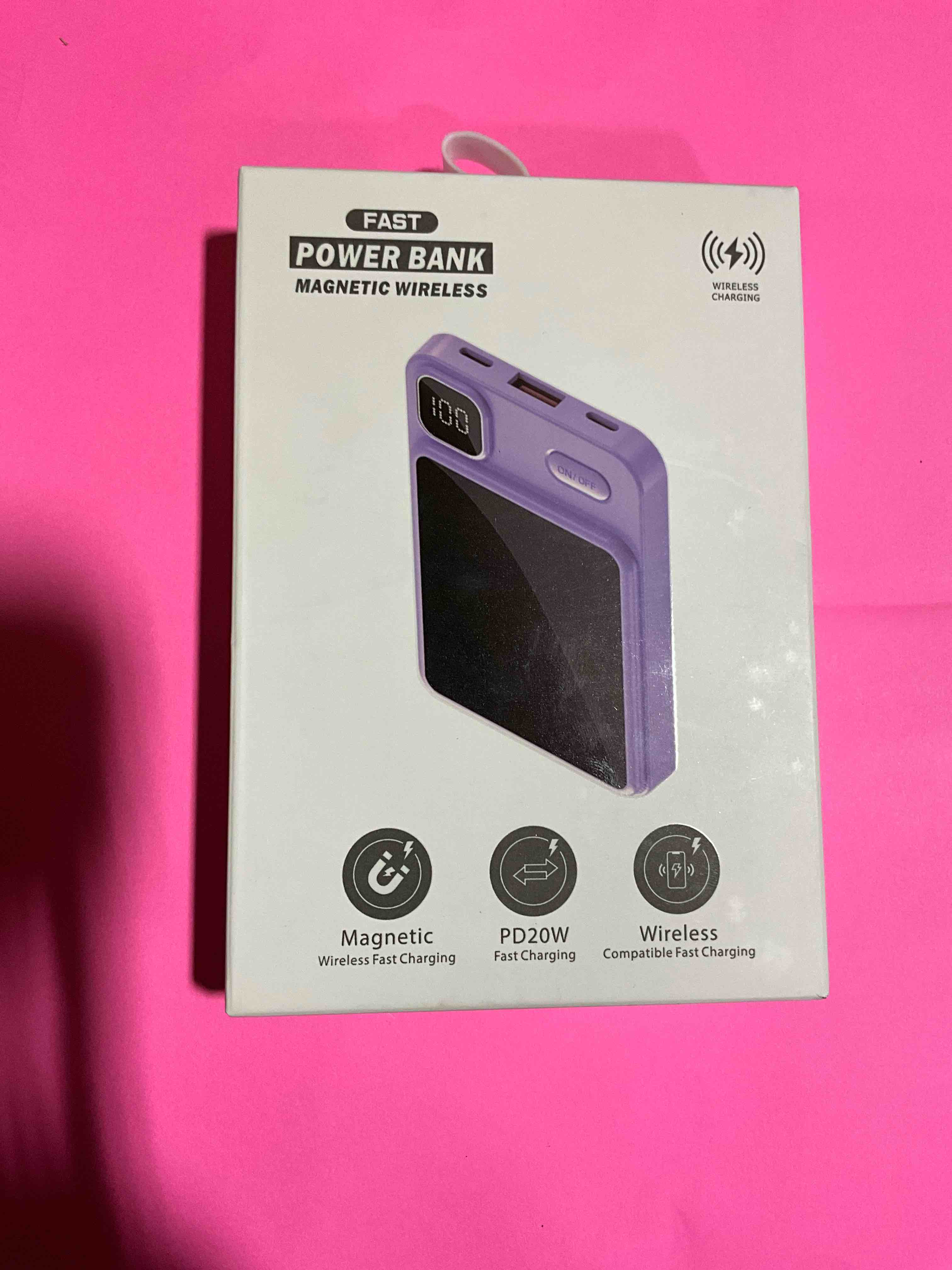 Fast Power Bank Magnetic Wireless 