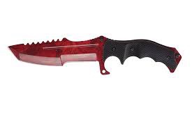 RhinGo Knives CSGO Huntsman Knife - Red Ruby