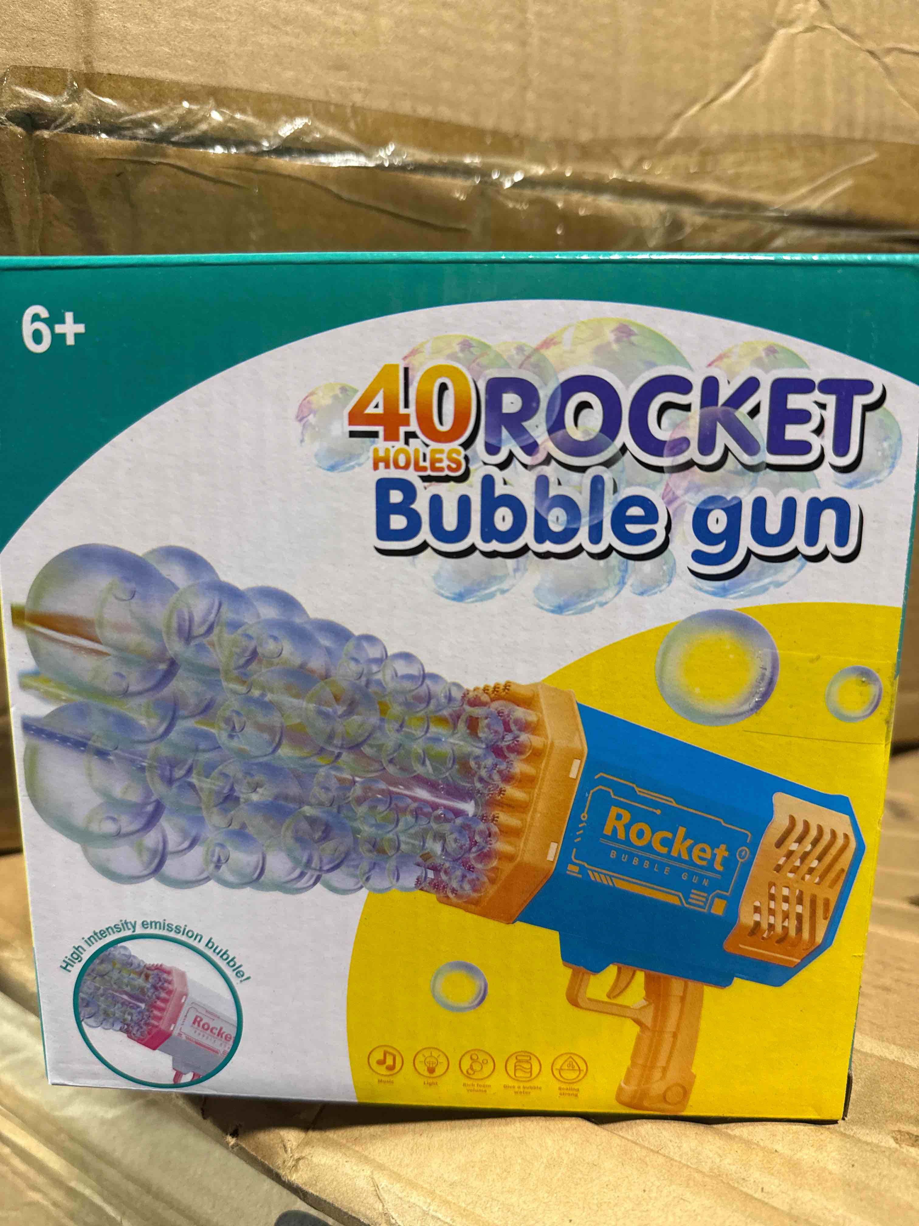 40 hole rocket bubble gun