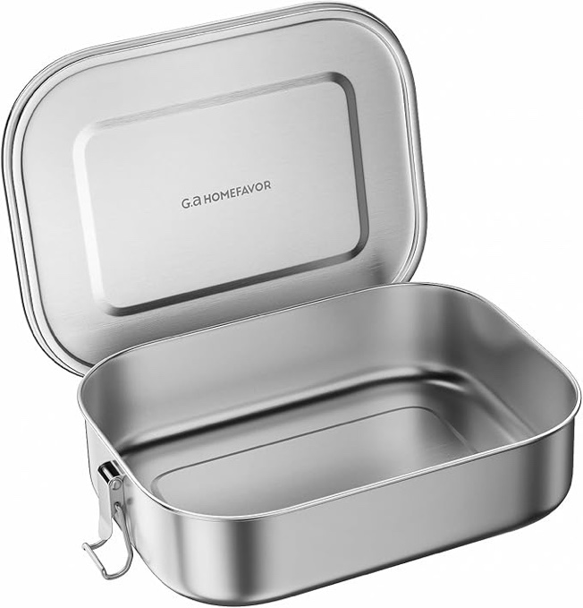 Stainless Steel Lunch Box With Sauce Container 