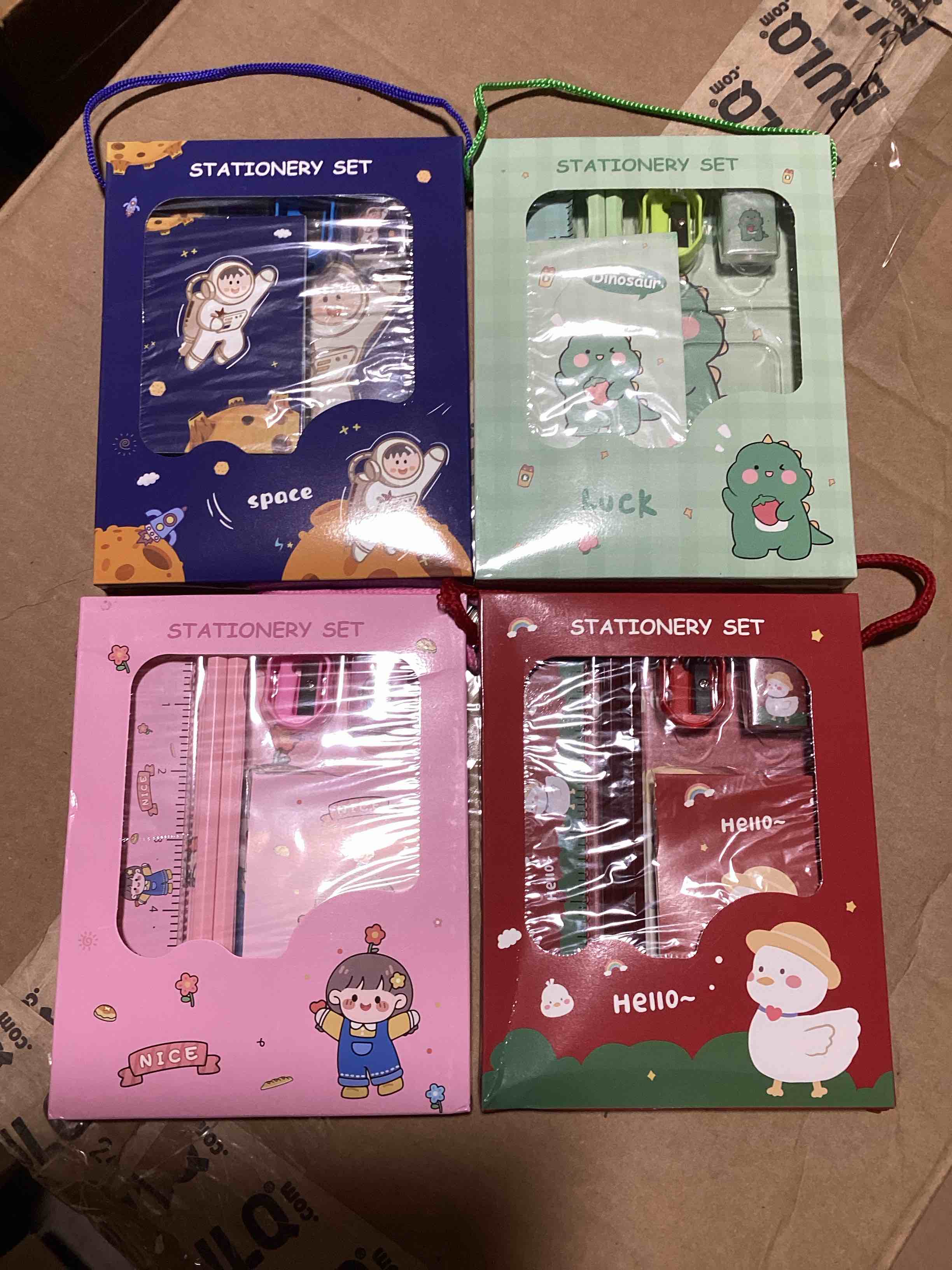 Lot of 4 Stationary Set 