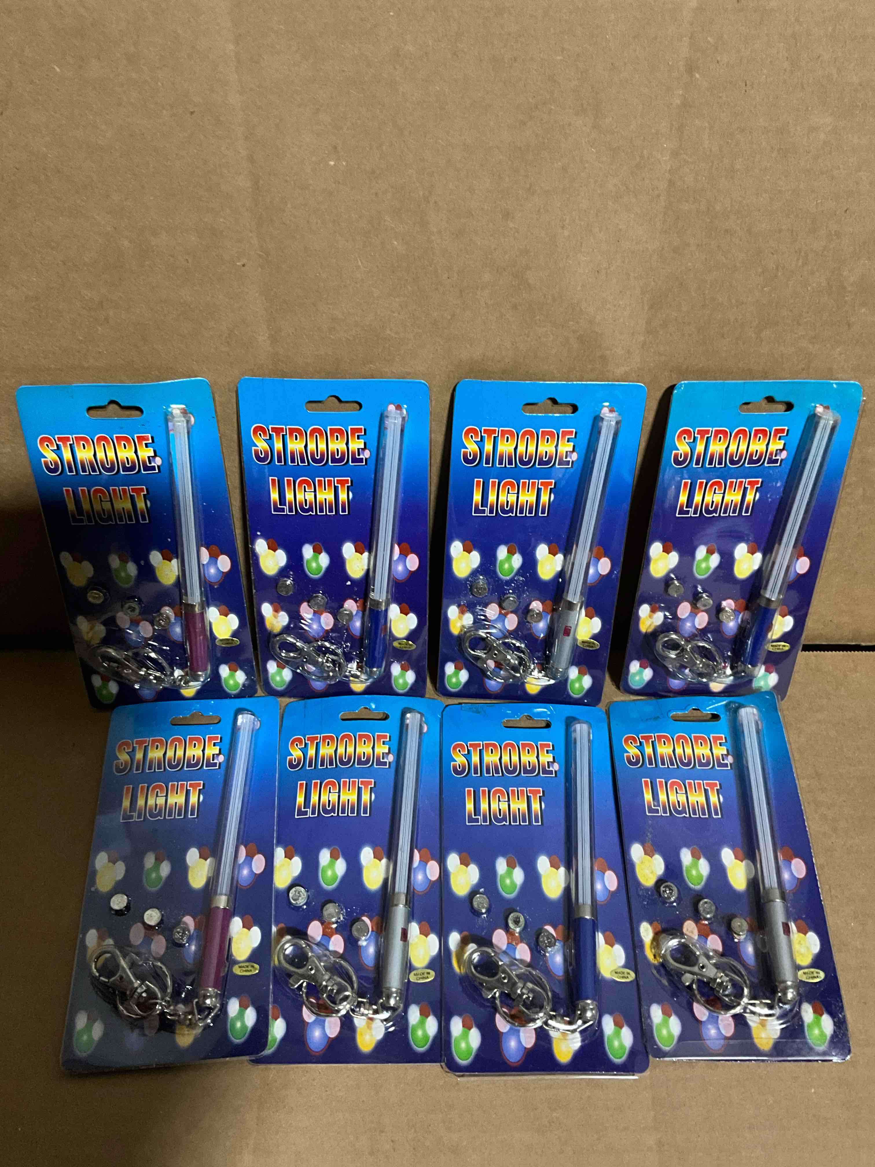 Condition photo showing New/Like New for Case of 35 Strobe Light  (Assorted Colors) 