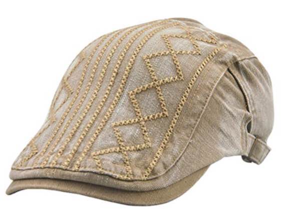 UNIQUEBELLA Adjustable newsboy Cap IVY Flat Hat For Men & Women-84-89