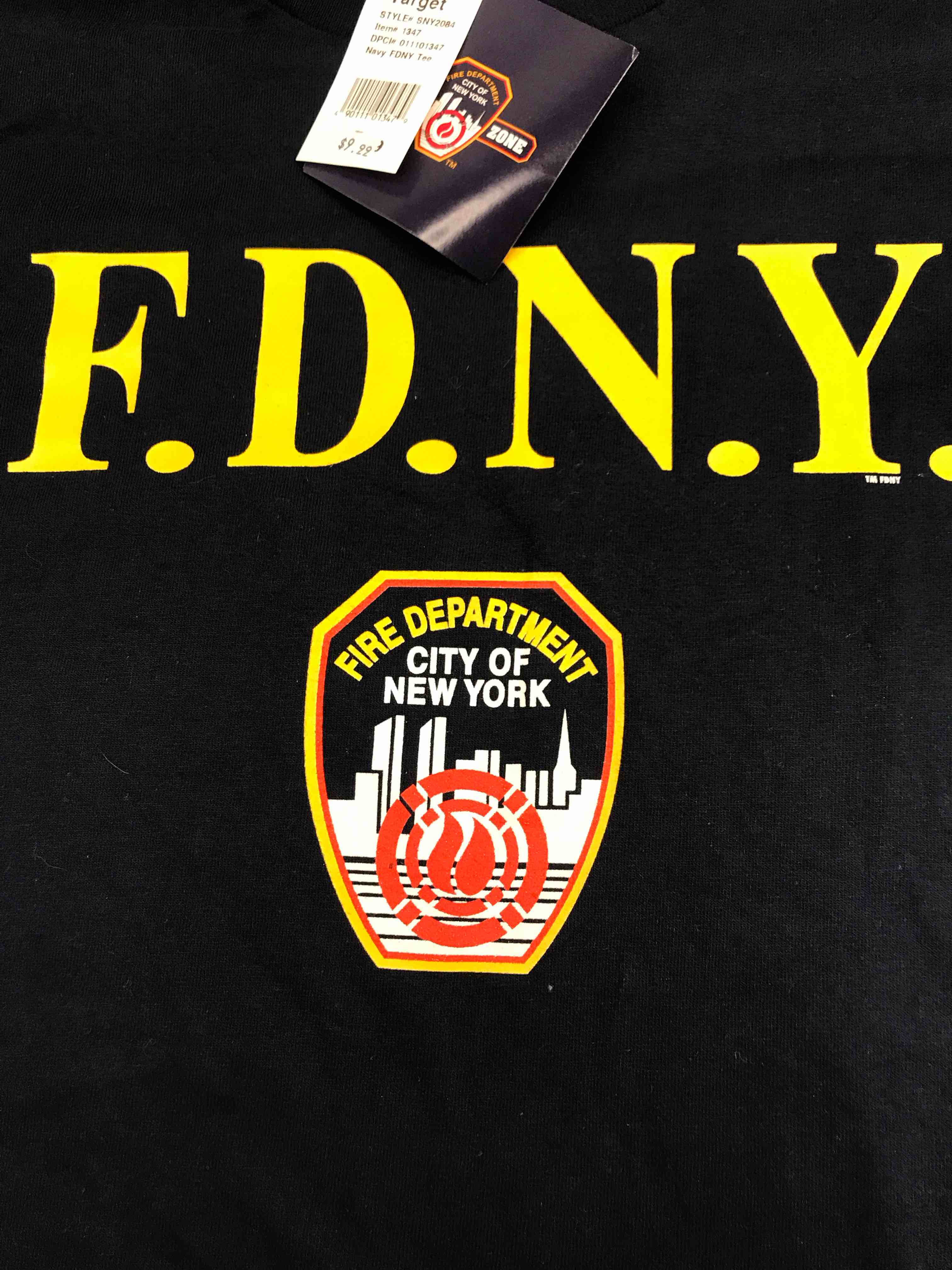 Men’s Large NYC Fire Department T-Shirt