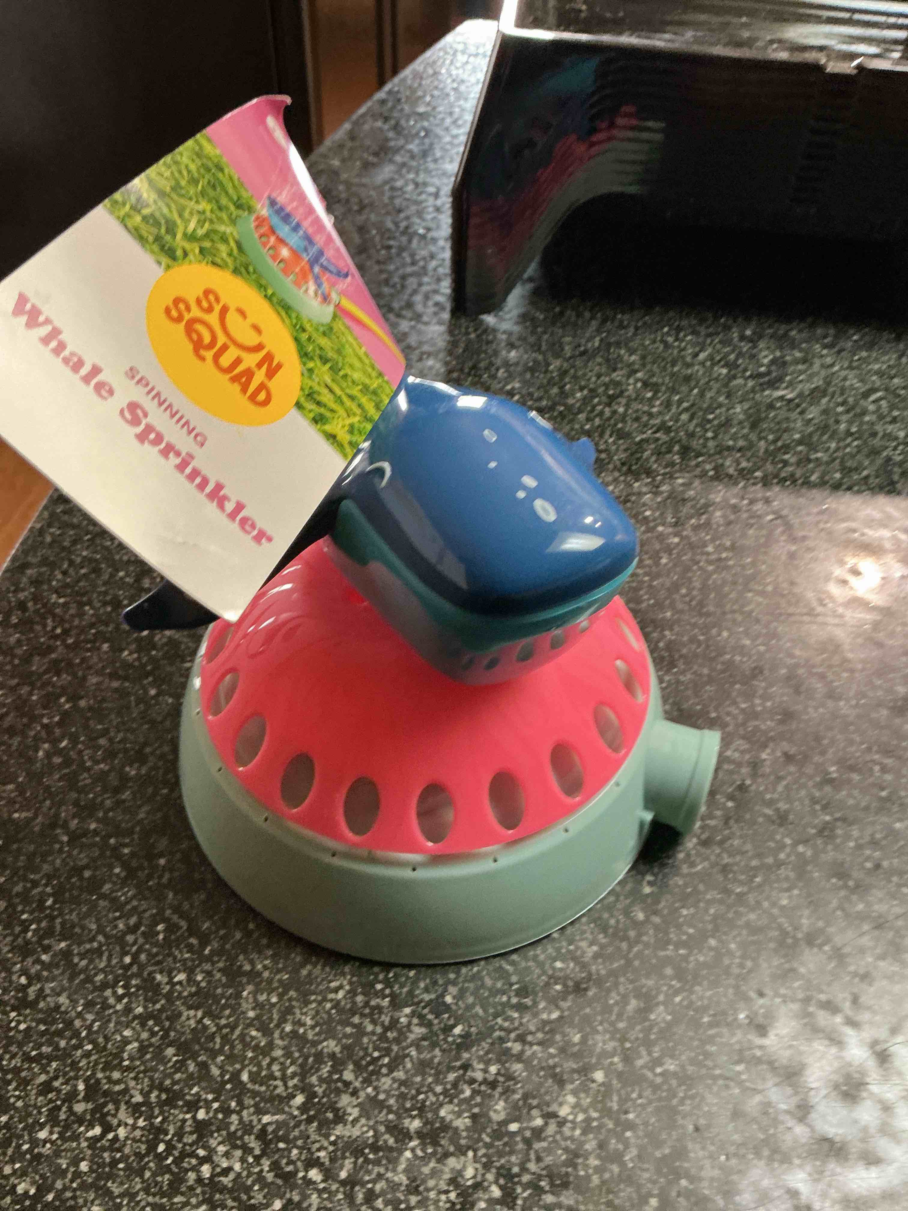 Sun Squad Whale Sprinkler. 
