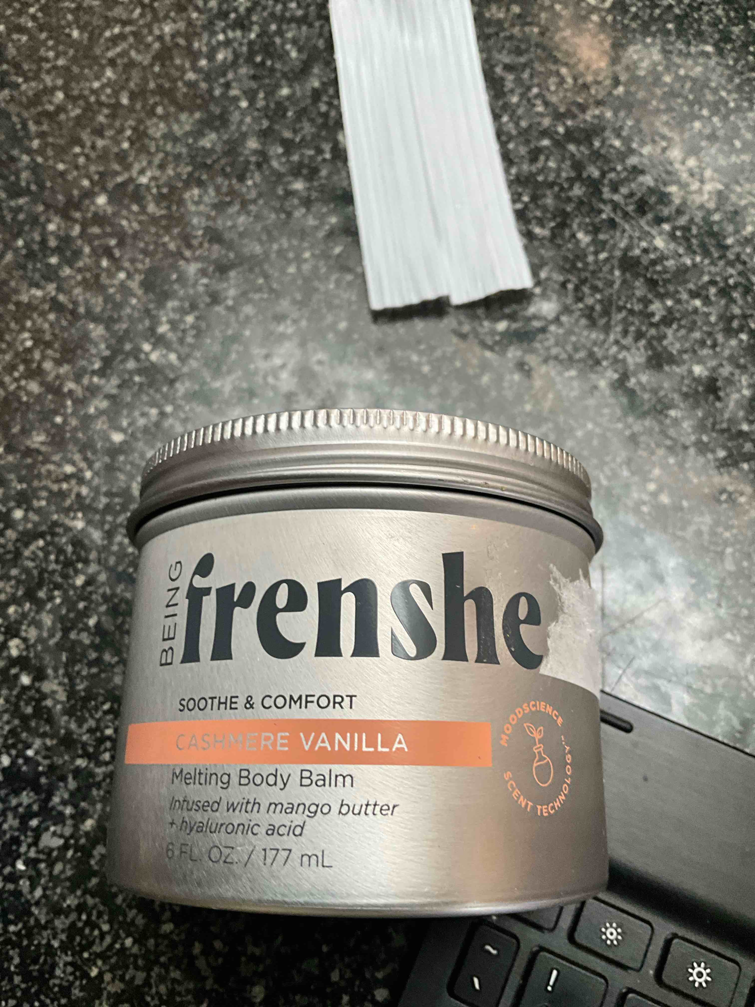Being Frenshe - Soothe & Comfort - Cashmere Vanilla - Melting Body Balm - 6oz 