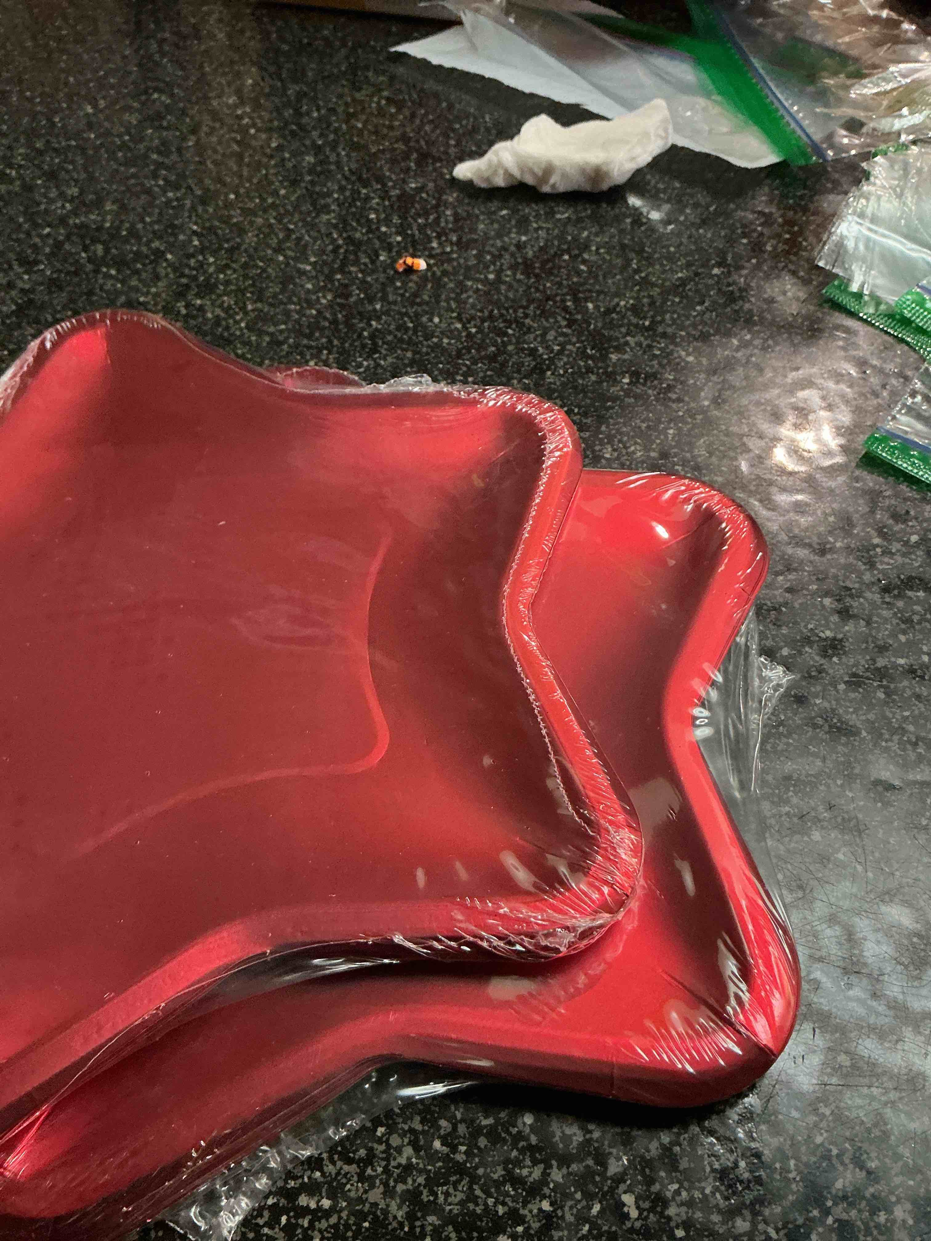 Red Paper Plates 8 Pc.