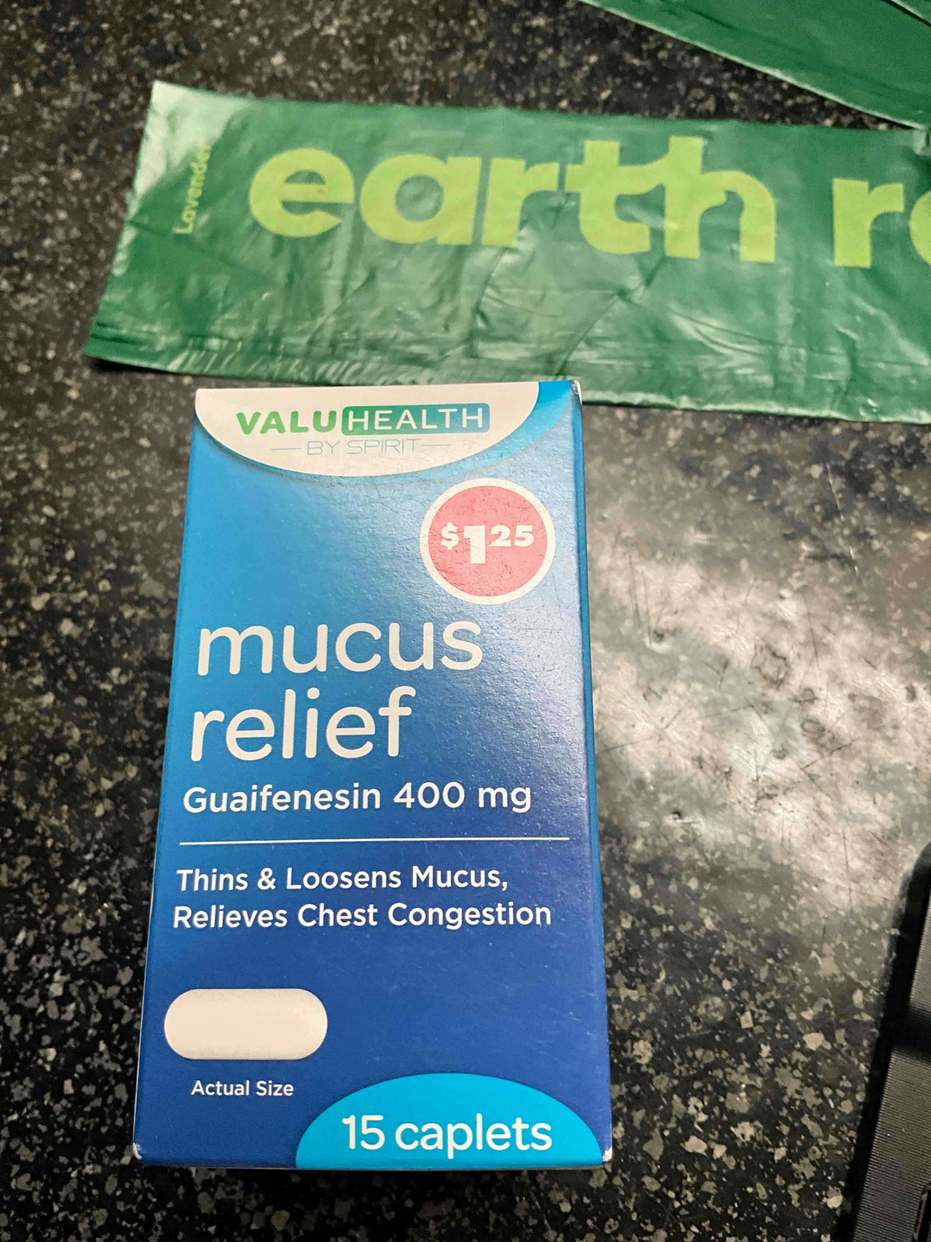 Allergy Mucus Relief - 15 Caplets  