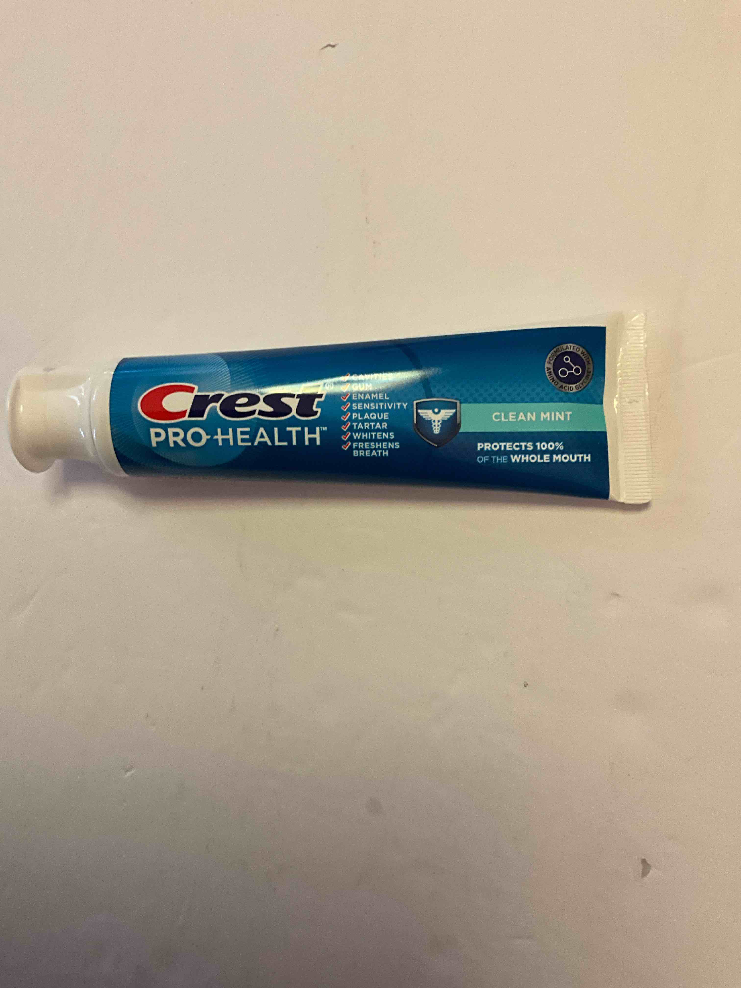 Crest Pro Health Clean Mint Flavor 4.3 Oz. No Exp. Date 