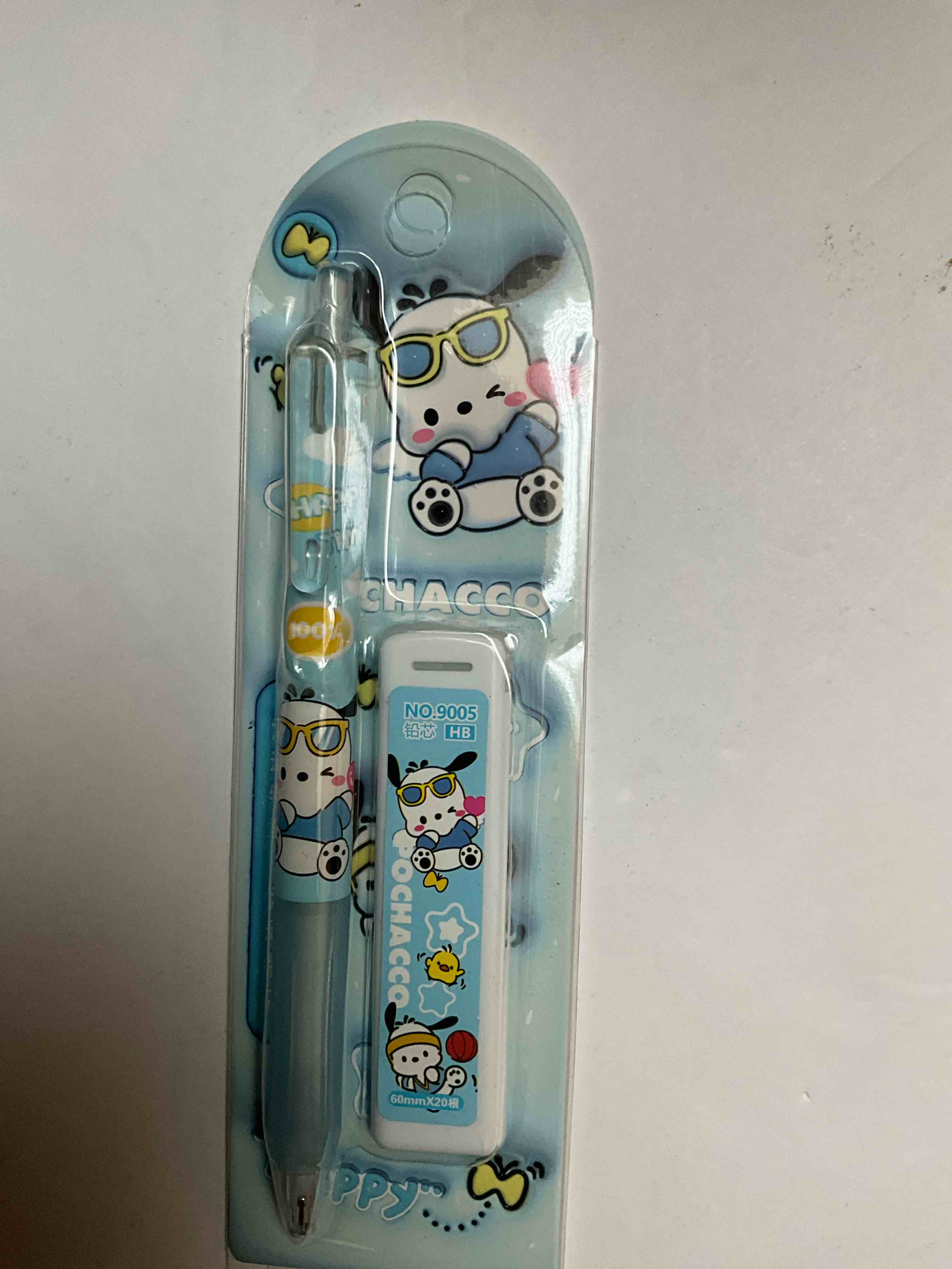 Blue - Pochacco - 12 pc - Mechanical Pencil Set 