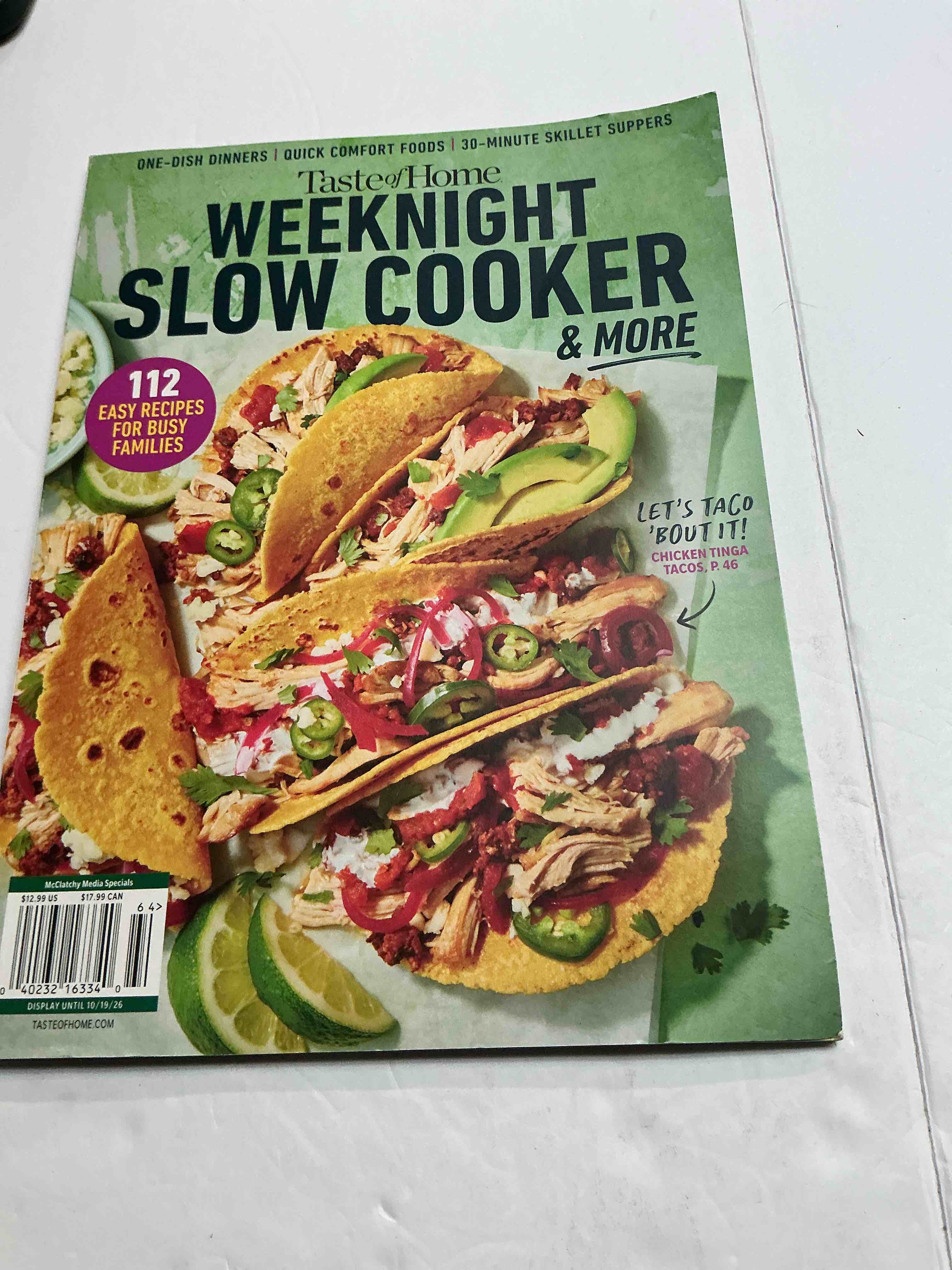 Taste Of Home Weeknight Slow Cooker Recipe 