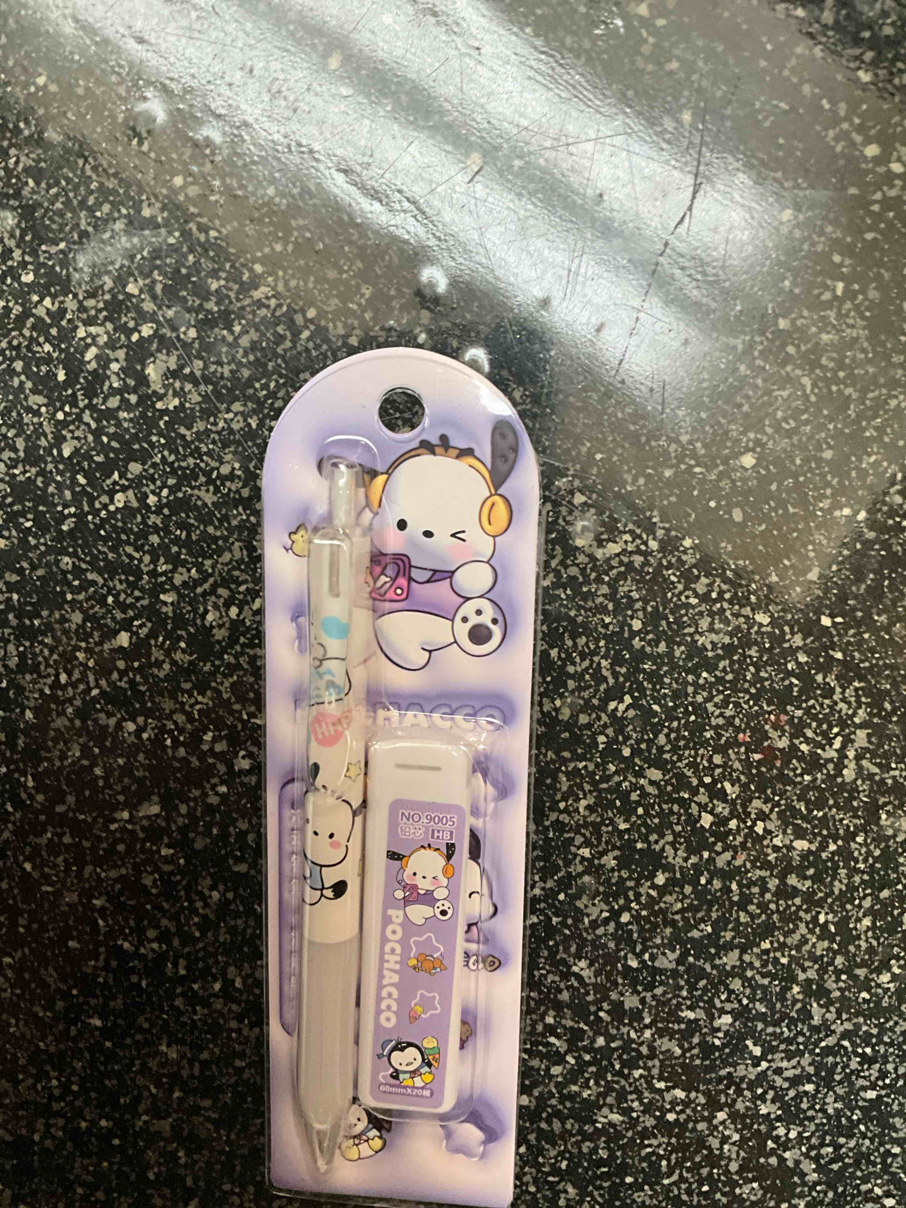 Pochacco - Purple - 12 pc Mechanical - Pencil Set