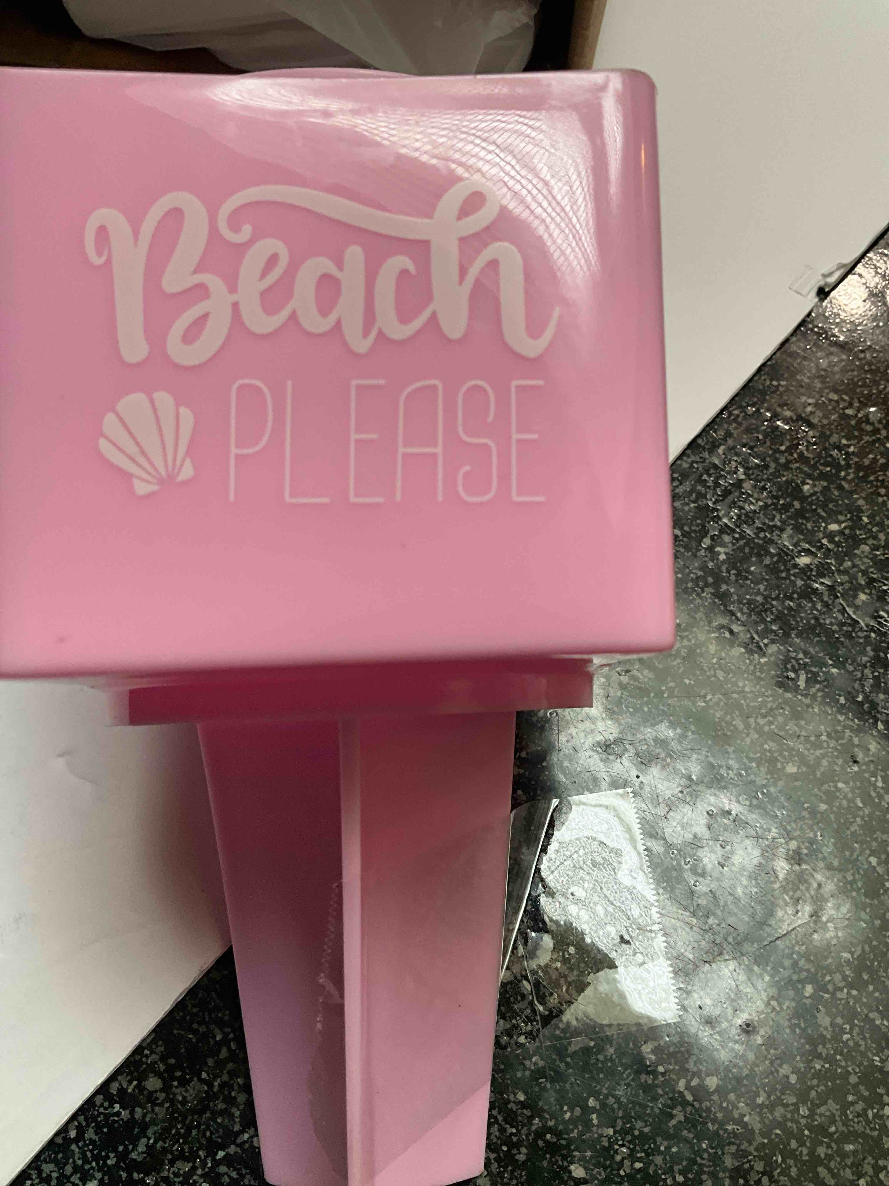 Car - Drink & Cell Phone Holder - Pink