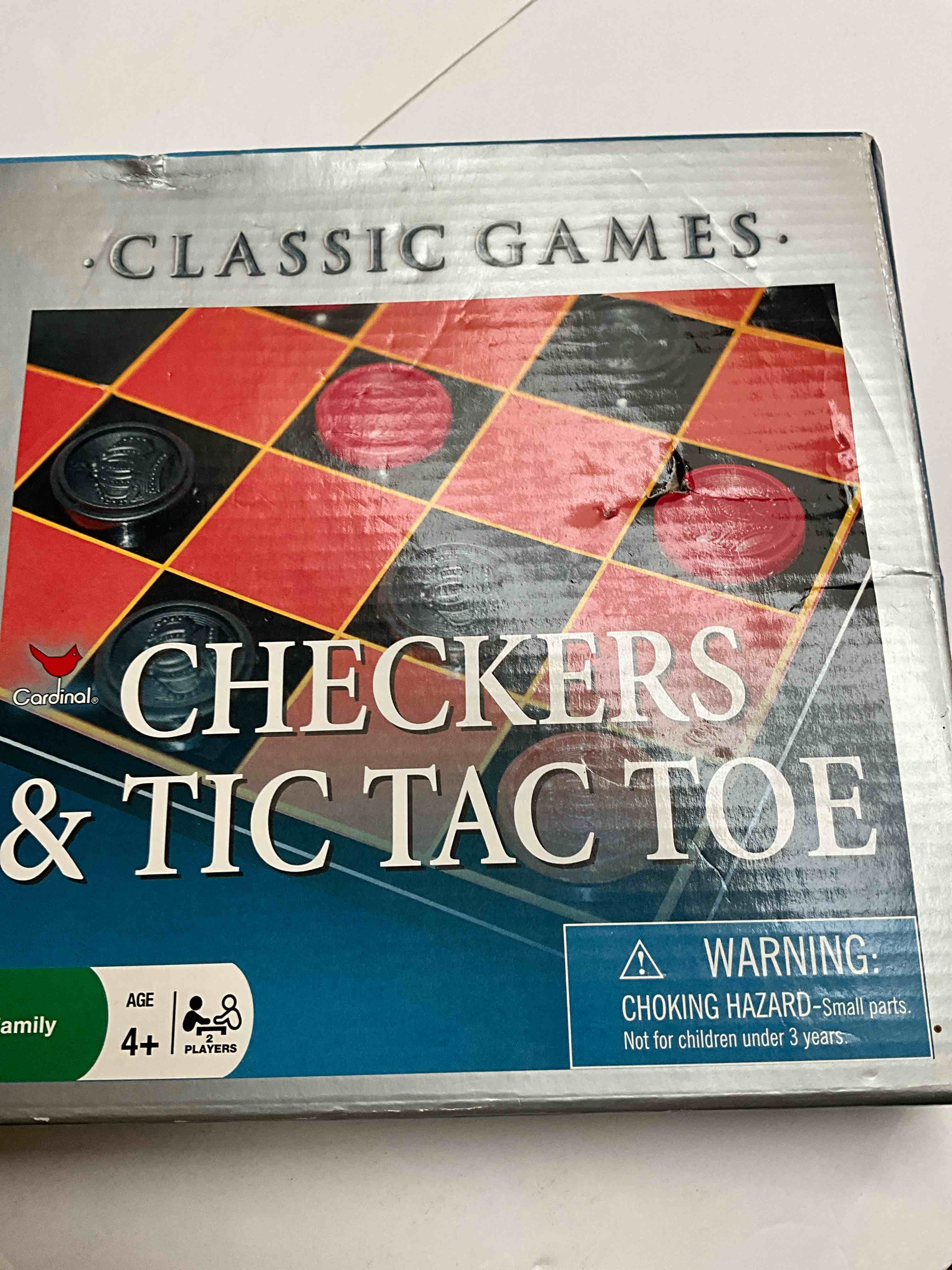 Classic Games - Checkers & Tic Tac Toe 