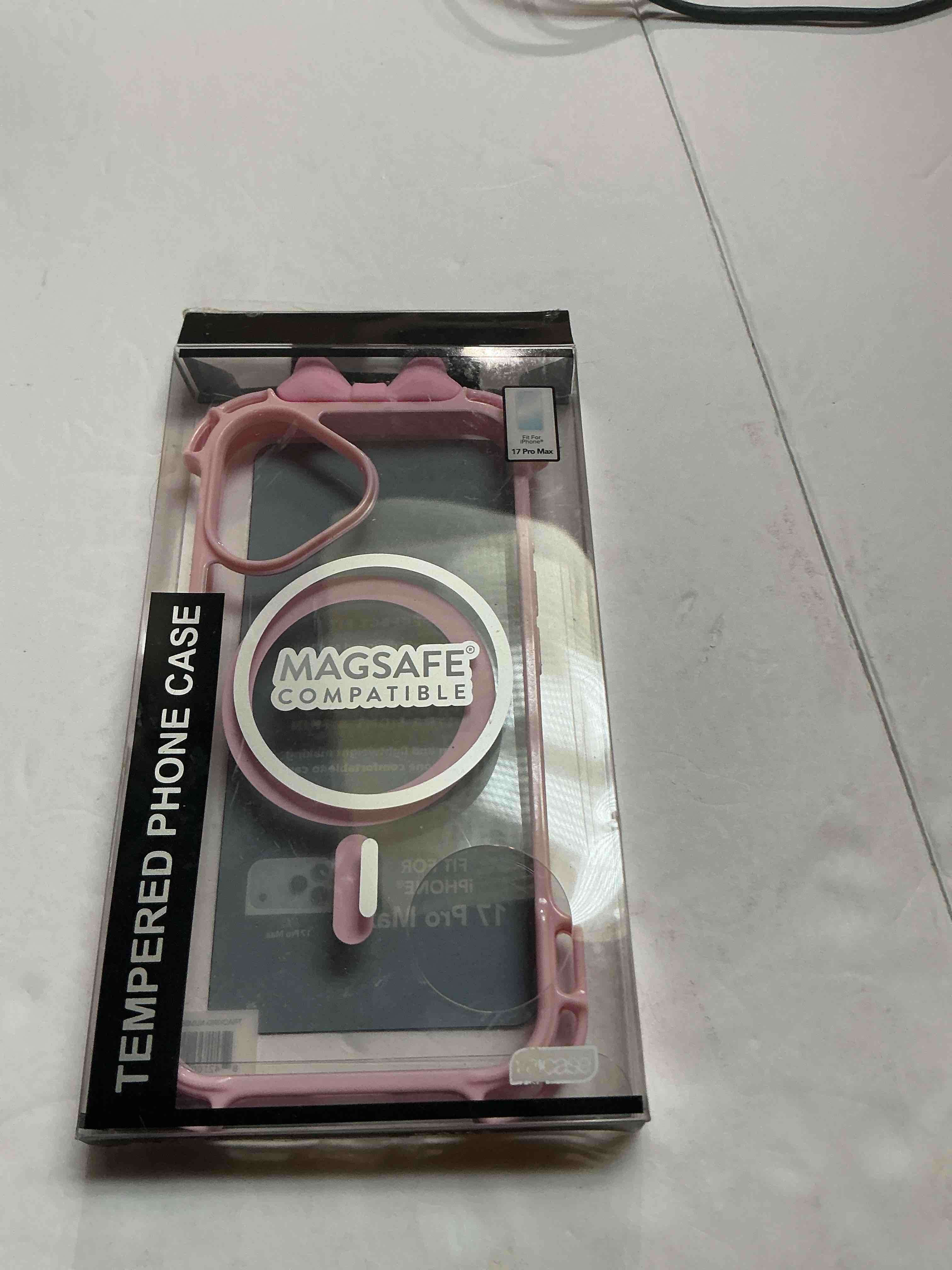 MagSafe iPhone 17 Pro Max Pink  Case  