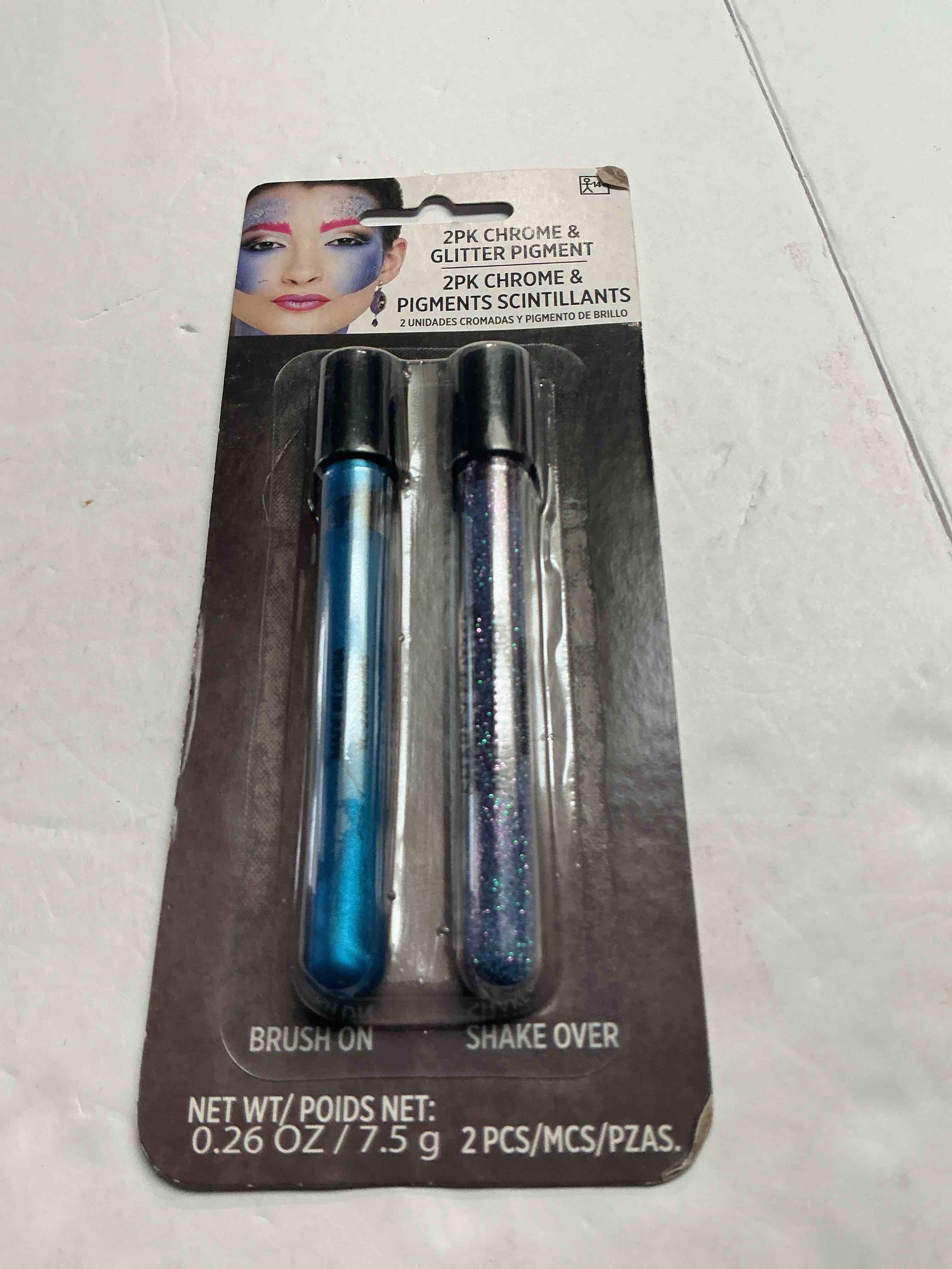 2 Pack Chrome Glitter Pigment 