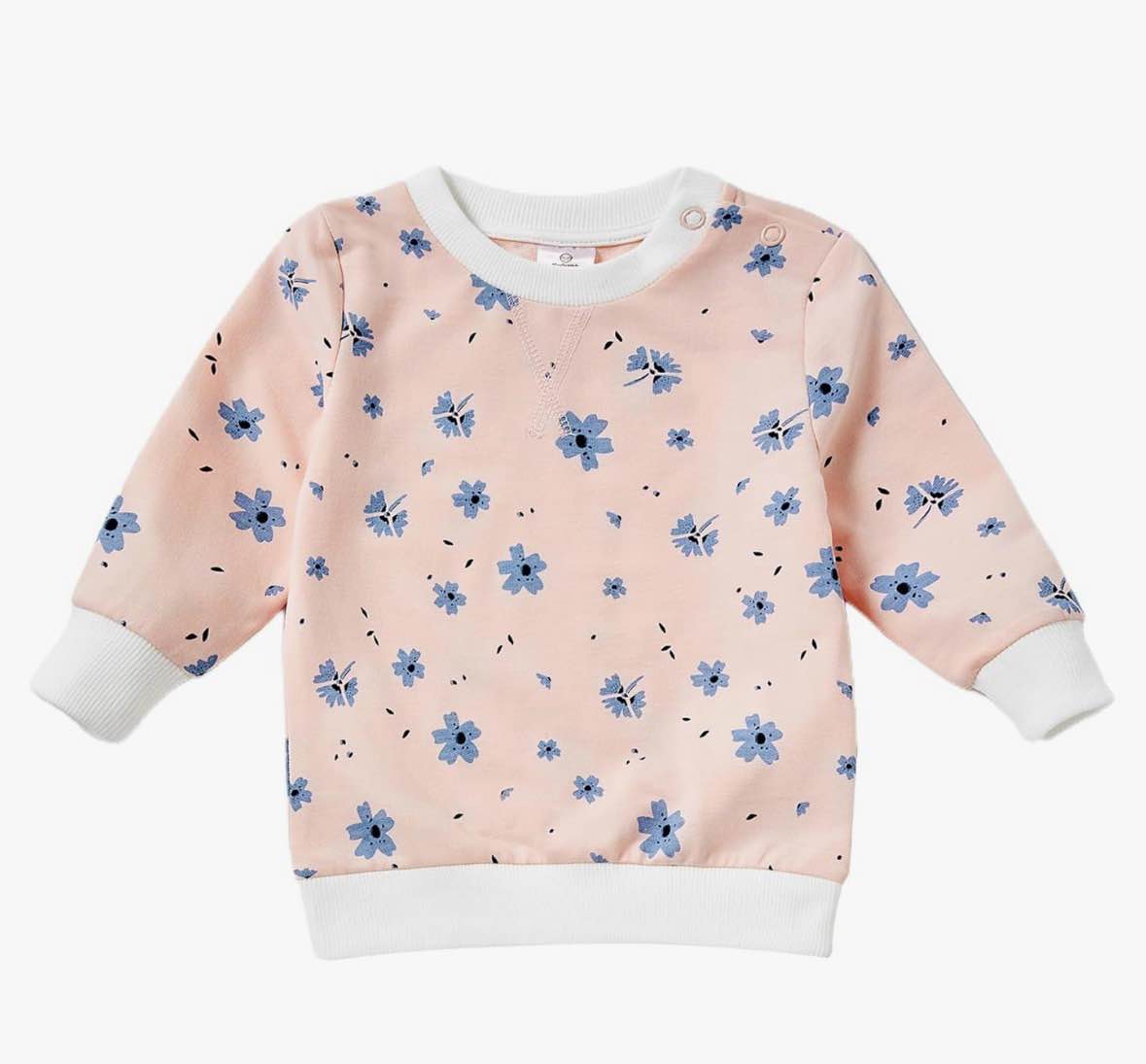 Minicoco Baby Toddler Unisex Long Sleeve Sweatshirt - Breathable, Soft & Lightweight Top for Everyda