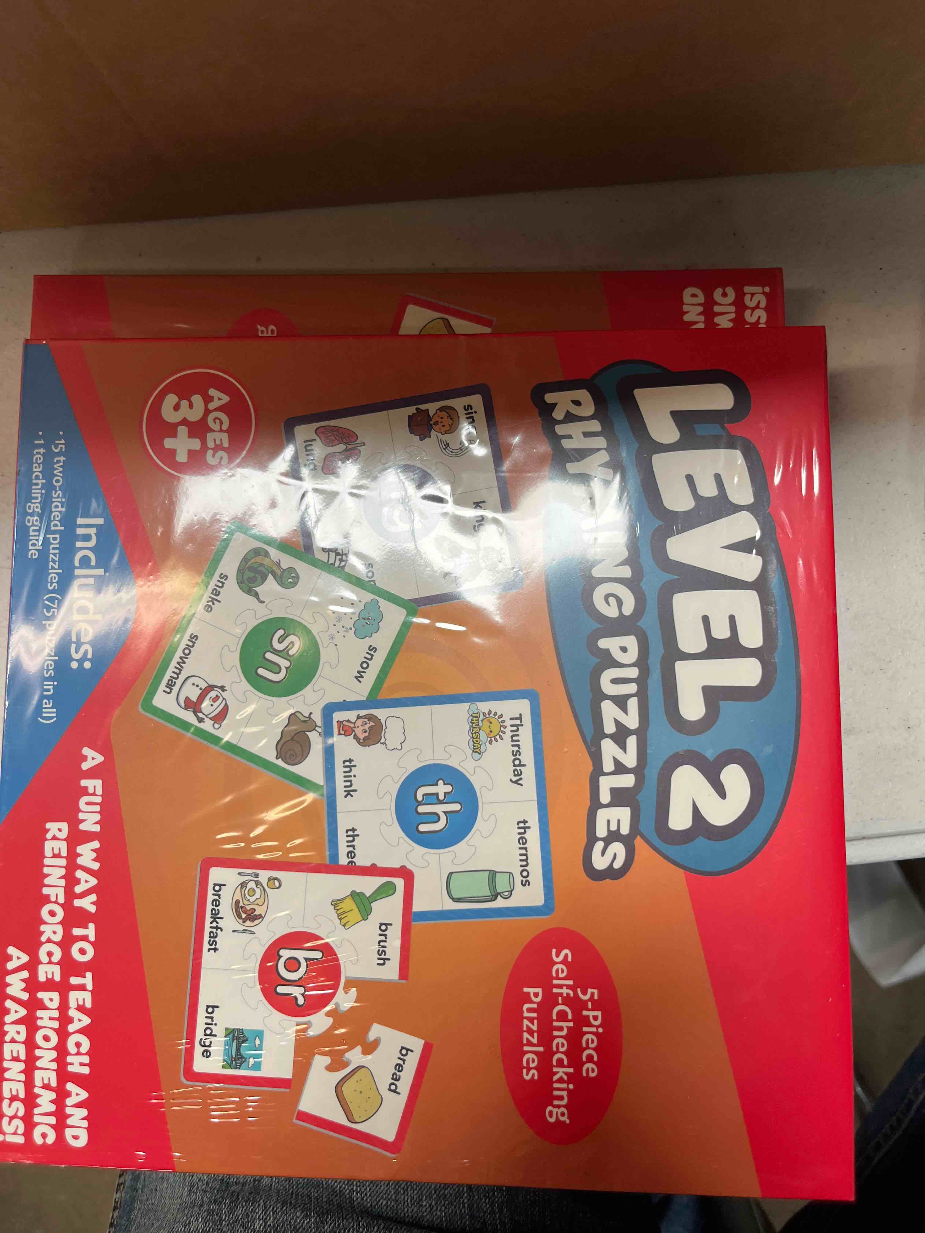 level 2 rhyming puzzle