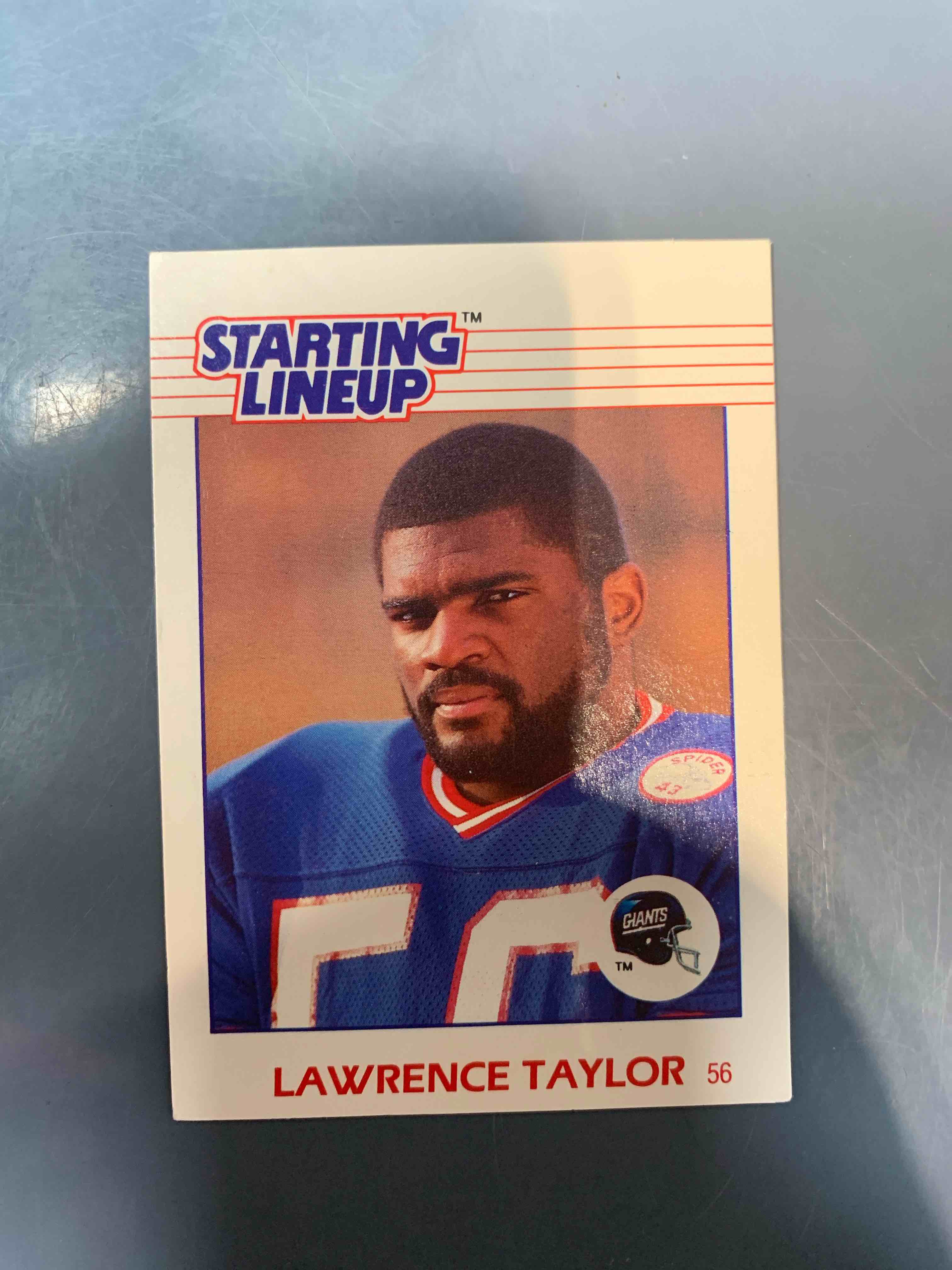 1988 Kenner Starting Lineup Cards - Lawrence Taylor