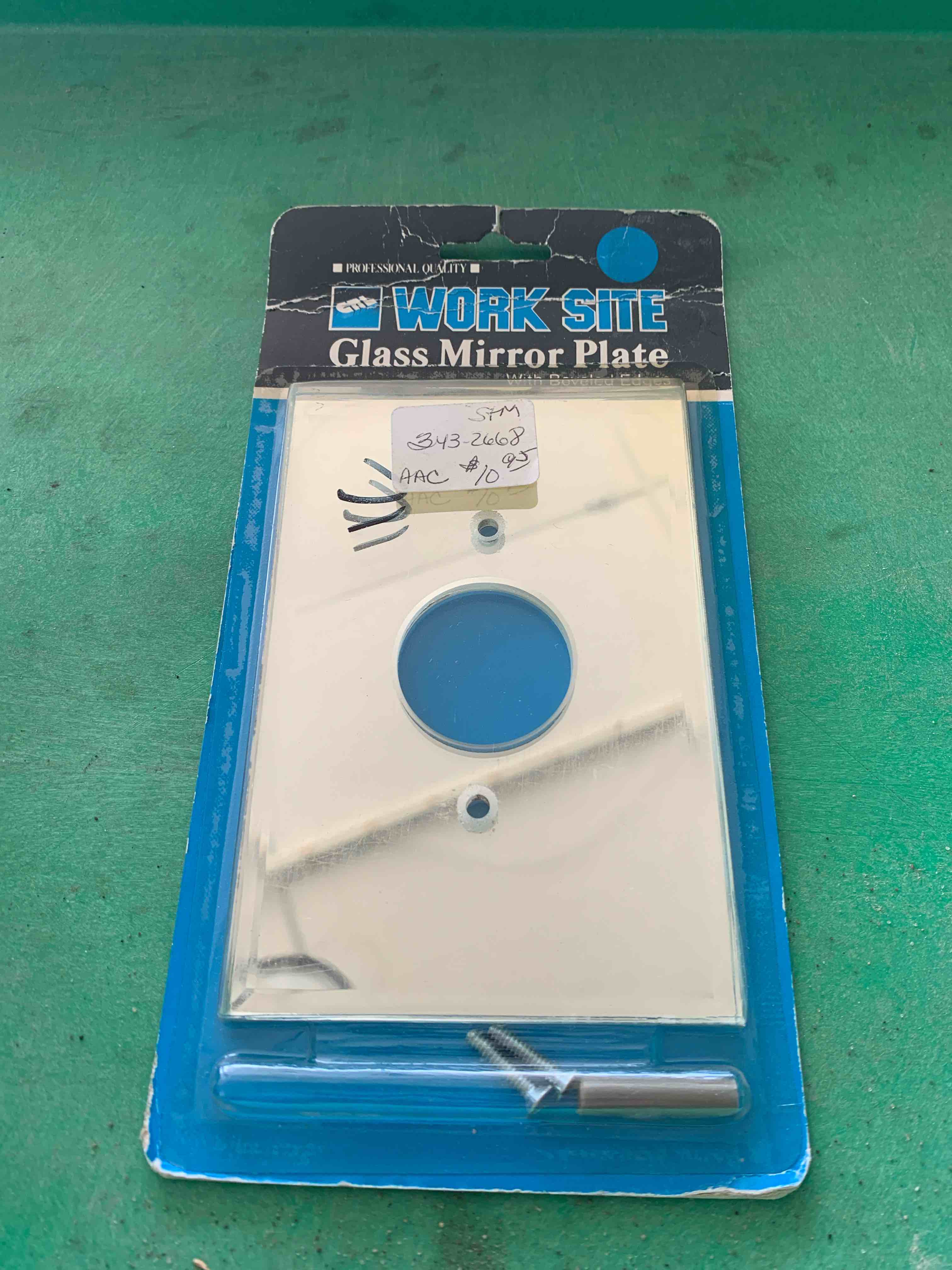 Mirror Glass Plate 