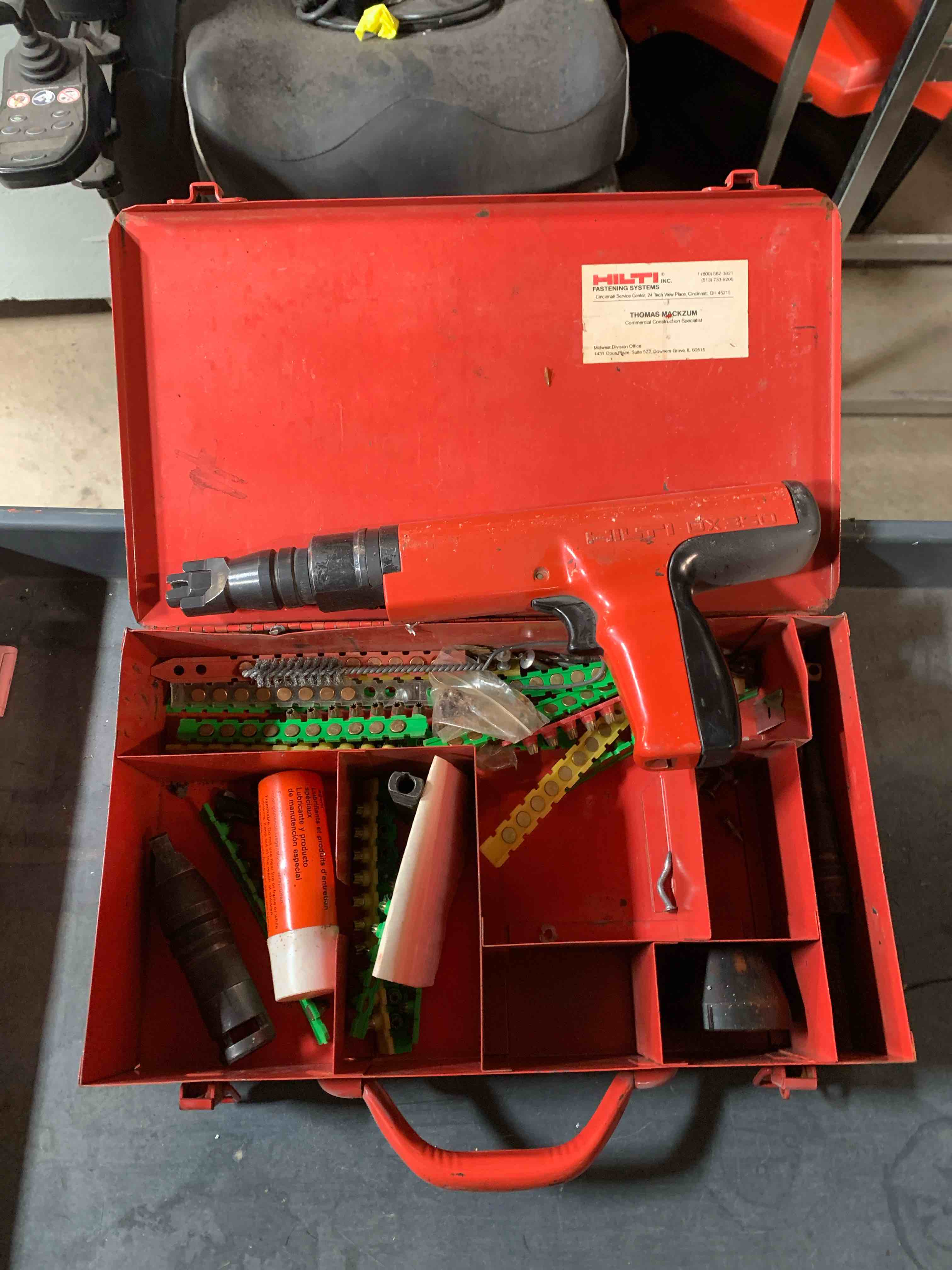 Hilti DX 350 powder-actuated tool