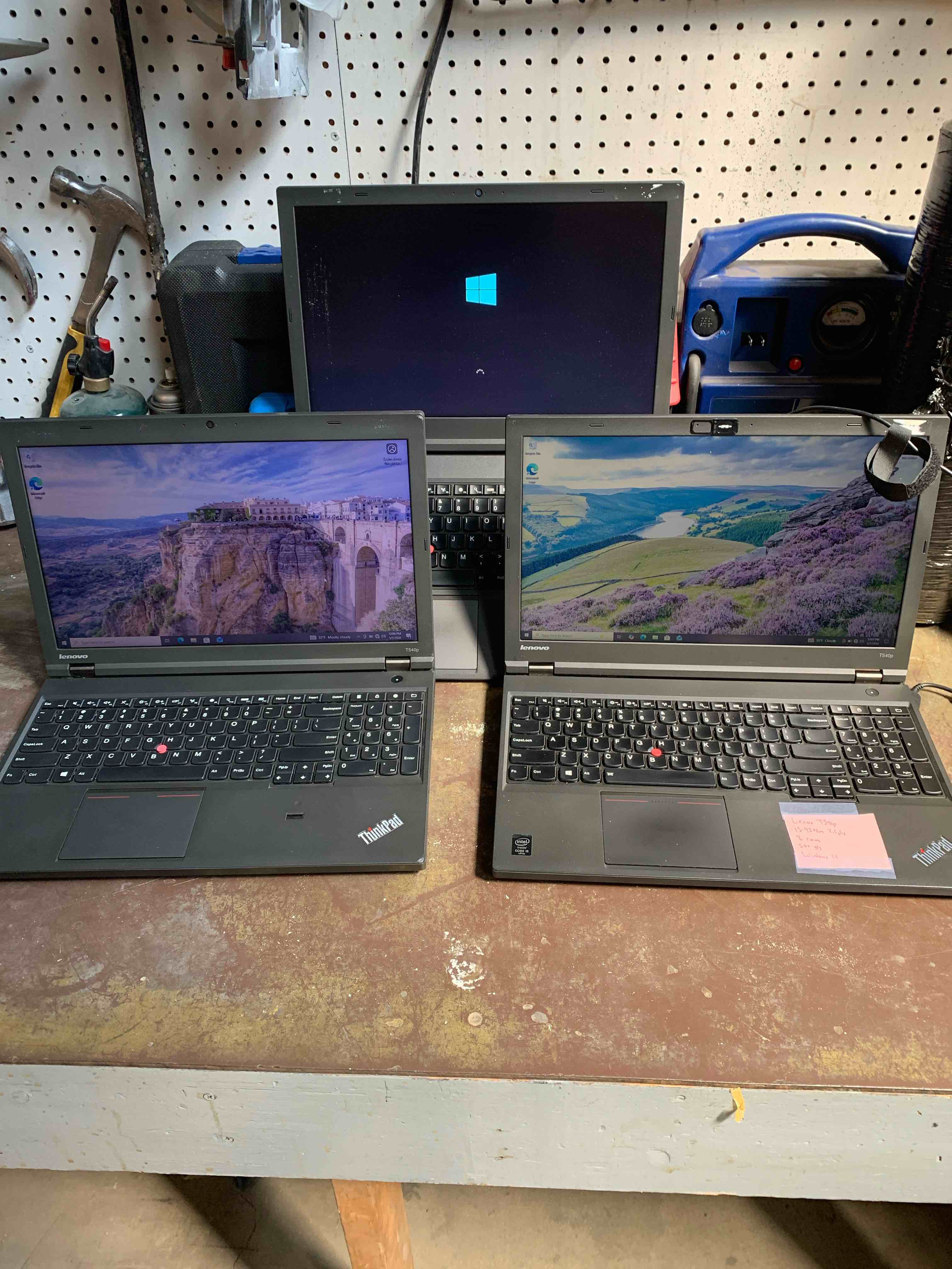 UNLOCKED 3 Working Lenovo T540p Laptops 