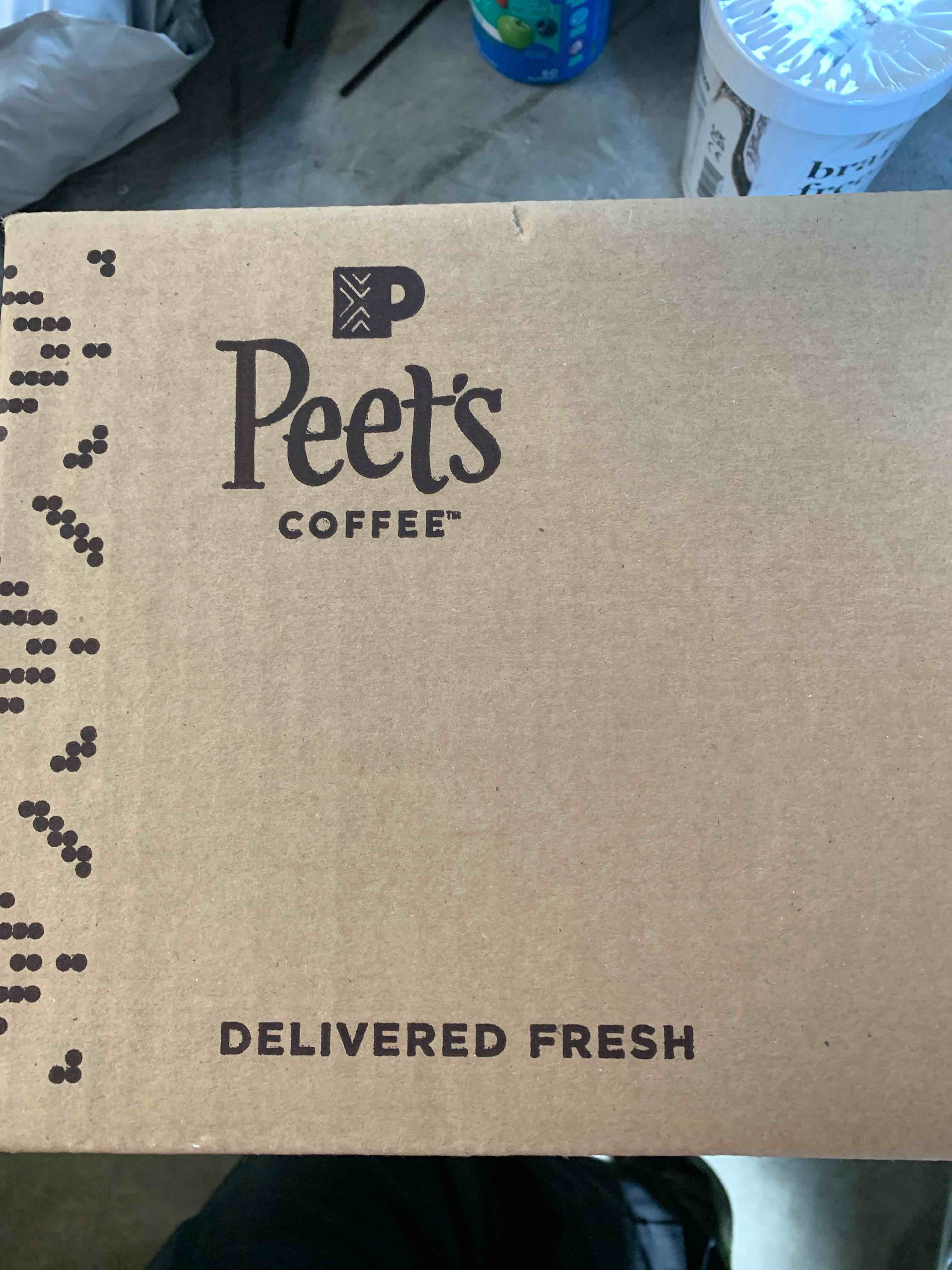 case pack 6 Peet’s coffee 