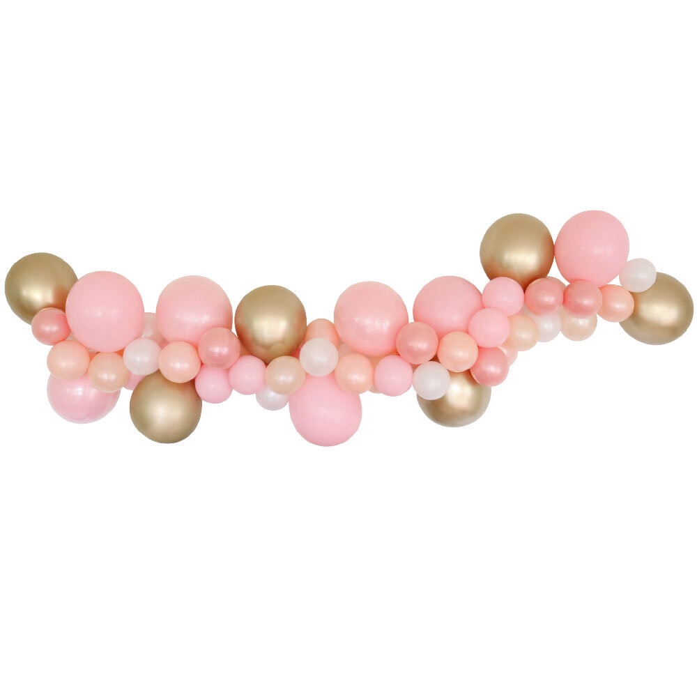 Pink and Gold Balloon DIY Garland Kit