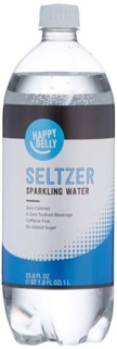 Happy Belly Seltzer Sparkling Water 33.8 fl oz Pack of 1