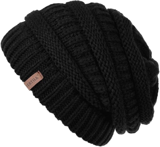 FURTALK Womens Winter Knit Slouchy Beanie Hat Warm Skull Ski Cap Hats for Women