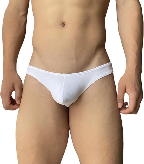 (Large) Mens Cotton thong men's sexy underwear men thongs briefs Low waist