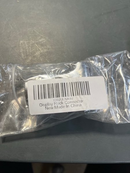 Display Rack Clamp Silver Aluminum 25mm Pipe Fittings Scaffold Composite Tube Tee Connector Drying Rack Pipe Fitting