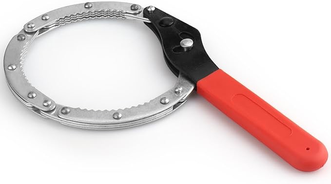 QIIYCCE Oil filter wrench,oil filter tool, suitable for disassembling oil filter removal tool with a diameter of 66-80mm, very suitable for changing oil in cars (Small Size)