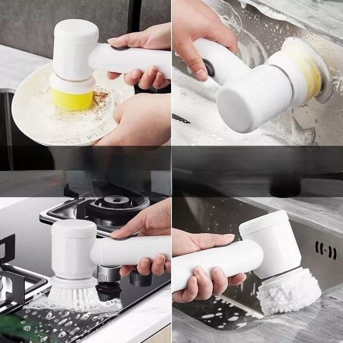 5-in-1 Cleaning Brush — 360-Degree Clean