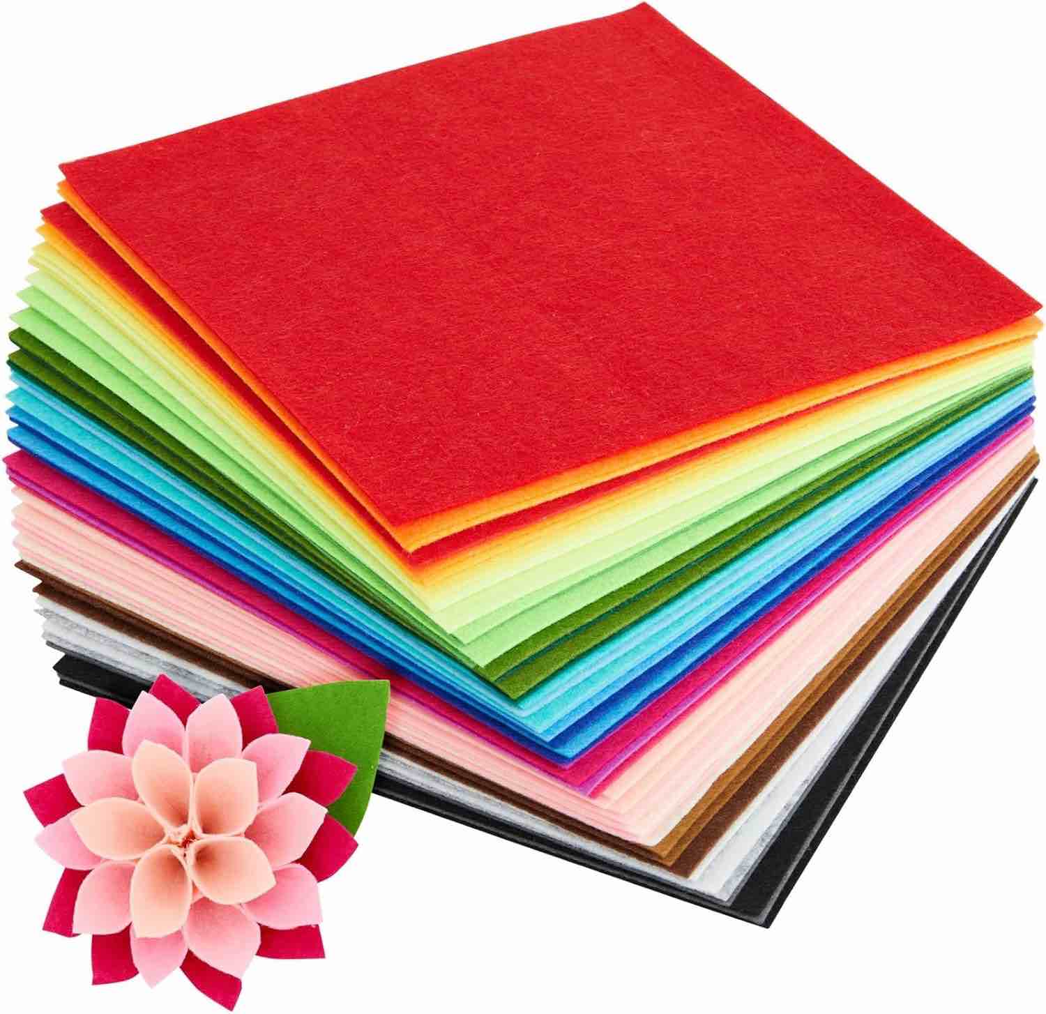 Felt Fabric Sheets for Crafts, Sewing, Party Decorations